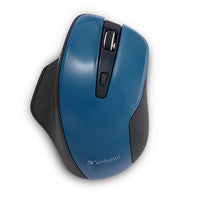 WIRELESS BLUE LED SILENT ERGO DARK TEAL MOUSE