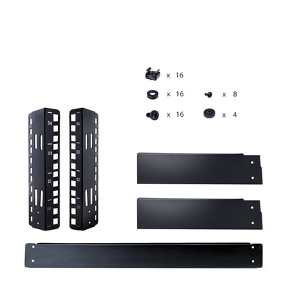 4U DESKTOP OPEN FRAME RACK 2 POST FREE STANDING NETWORK RACK