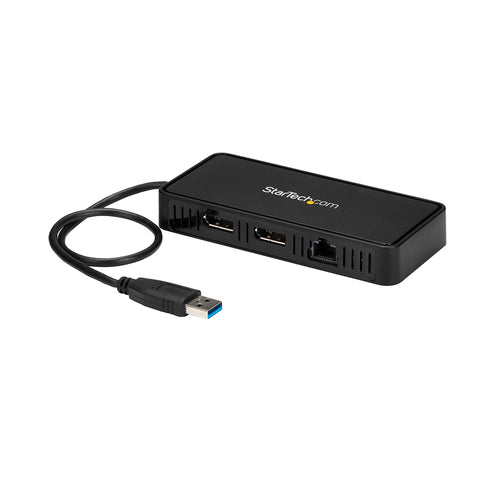USB 3.0 MINI DOCK DUAL MONITOR DOCKING STATION