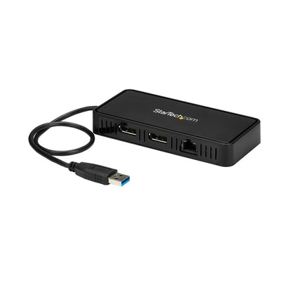 USB 3.0 MINI DOCK DUAL MONITOR DOCKING STATION