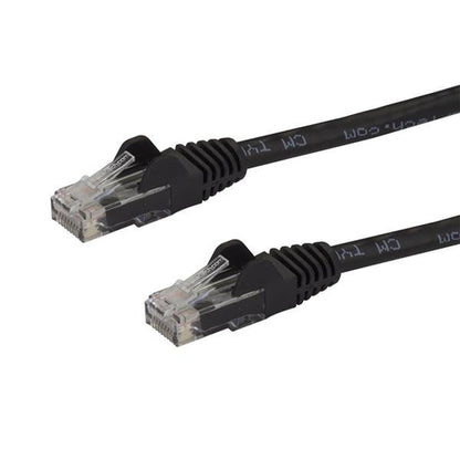 10FT BLACK CAT6 ETHERNET CABLE SNAGLESS RJ45 UTP PATCH CABLE CORD
