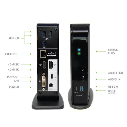 PLUGABLE UD-ULTCDL USB-C TRIPLE DISPLAY DOCK W/ PD