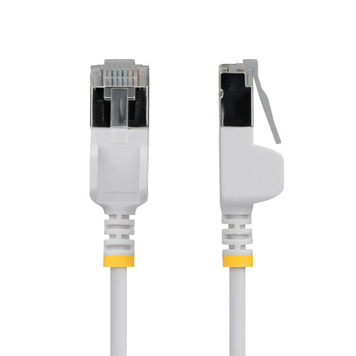 ULTRA SLIM CAT6A CABLE WHITE SLIM RJ45 FTP PATCH CABLE (N6APATSTP34WHS-14FT)