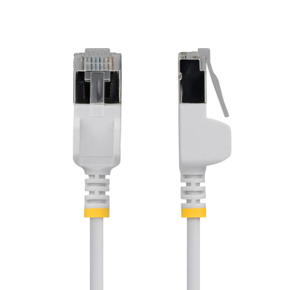 ULTRA SLIM CAT6A CABLE WHITE SLIM RJ45 FTP PATCH CABLE (N6APATSTP34WHS-4FT)