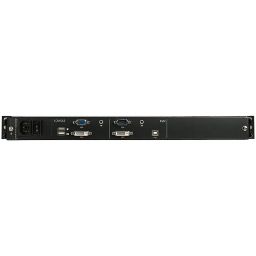 DVI VGA RACKMOUNT KVM CONSOLE INTEGRATED LCD MONITOR KVM SWITCH