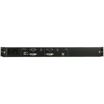 DVI VGA RACKMOUNT KVM CONSOLE INTEGRATED LCD MONITOR KVM SWITCH