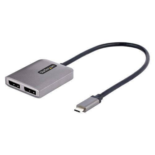 2-PORT USB C MST HUB 4K60HZ DUAL MONITOR ADAPTER WINDOWS