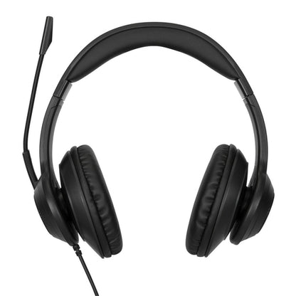 WIRED STEREO HEADSET BLACK