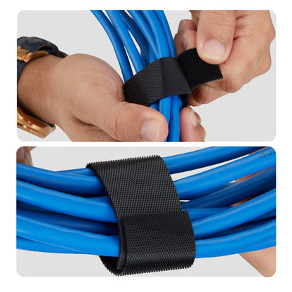 30.5M HOOK AND LOOP ROLL BLACK 0.5IN (1.2CM) WIDE (HKLP5005B)