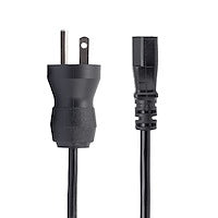 HOSPITAL GRADE POWER CORD NEMA 5-15P TO C13 POWER SUPPLY CABLE 3FT