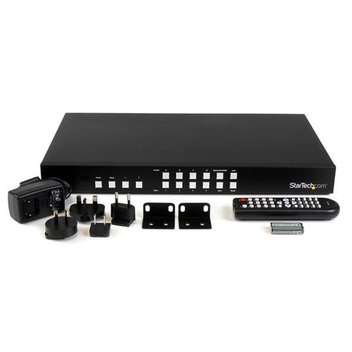 1080P 4X4 HDMI MATRIX SWITCHER MATRIX MULTIVIEWER PAP VIDEO WALL (VS424HDPIP)