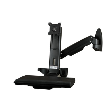 WALL MOUNT WORKSTATION STANDING DESK HEIGHT ADJUSTABLE MONITOR