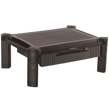 MONITOR RISER STAND WITH DRAWER COMPUTER SCREEN HEIGHT ADJUSTABLE