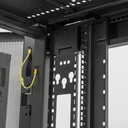 42U SERVER RACK CABINET 4 POST NETWORK EQUIPMENT RACK ENCLOSURE