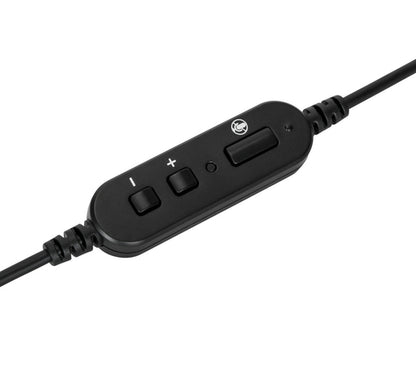 WIRED STEREO HEADSET BLACK