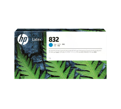 HP 832 1L CYAN LATEX INK CRTG