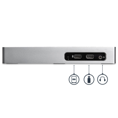 USB 3.0 DOCKING STATION UNIVERSAL DUAL MONITOR HDMI DVI VGA