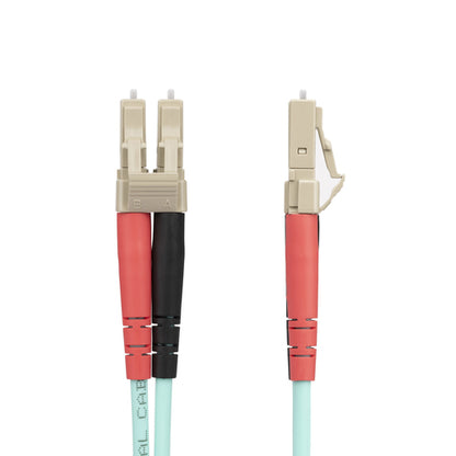 25M MULTIMODE FIBER OPTIC CABLE OM4 LC/LC 50/125 LSZH FIBER CABLE