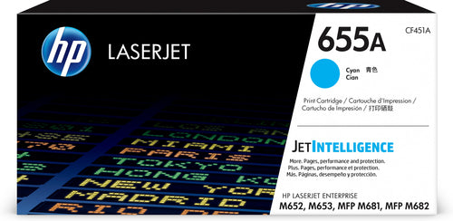 655A CYAN ORIGINAL TONER CARTRIDGE FOR LASERJET