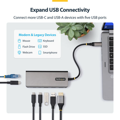 USB-C HDMI MULTIPORT HUB - 140W PD 4K 60HZ
