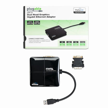 PLUGABLE USB3-3900DHE USB 3.0 UNIVERSAL MINI DOCK