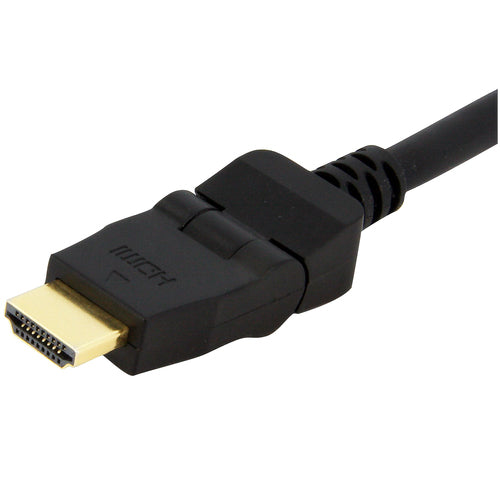 6FT SWIVEL HDMI CABLE ROTATING HDMI CORD VIDEO HDMI TO HDMI PIVOT