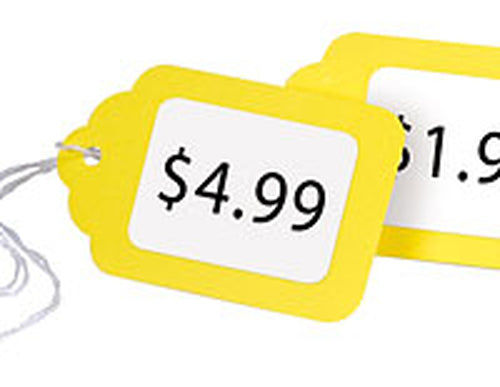 JEWELRY DUMBELL LABEL 2-UP