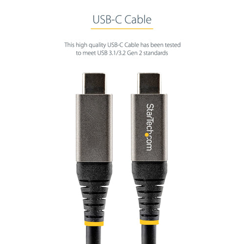 1.6FT USB C CABLE WITH 100W PD USB-C TO USB-C DP CHARGING CORD