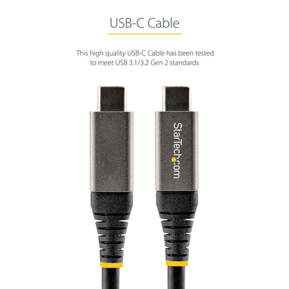 1.6FT USB C CABLE WITH 100W PD USB-C TO USB-C DP CHARGING CORD