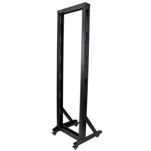 2 POST OPEN FRAME SERVER RACK NETWORK EQUIPMENT AV MEDIA RACK