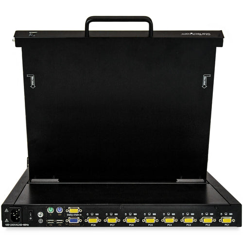 8 PORT RACKMOUNT KVM CONSOLE INTEGRATED LCD MONITOR KVM SWITCH