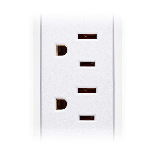 CYBERPOWER CSP604UCW SURGE 1500J 4 CORD USB-AC WHITE