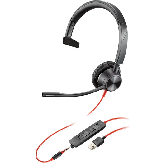 BLACKWIRE 3315 USB-A SINGLE EAR