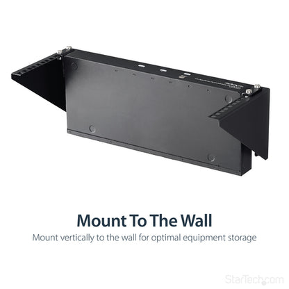 WALL MOUNT PATCH PANEL BRACKET 4U VERTICAL PANEL MOUNTING BRACKET