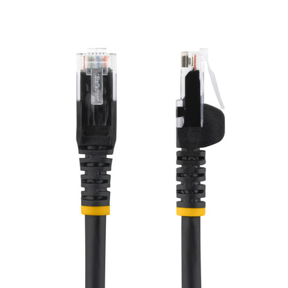 6FT BLACK CAT6 ETHERNET CABLE LSZH SNAGLESS PATCH CABLE LAN RJ45