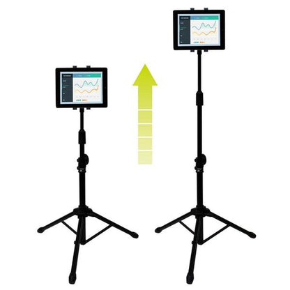ADJUSTABLE TABLET TRIPOD STAND ADJUSTABLE PORTABLE TABLET HOLDER