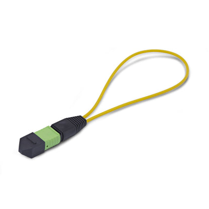 MPO LOOPBACK PLUG SINGLE MODE MPO-12 FEMALE LOOPBACK ADAPTER
