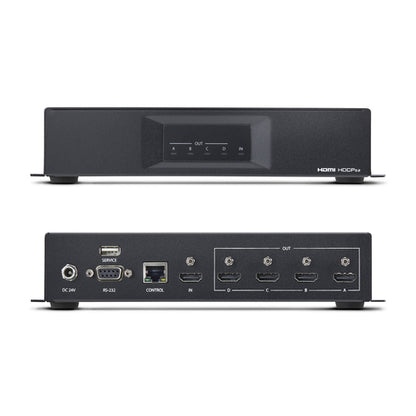2X2 4K HDMI SPLITTER VIDEL WALL SIGNAL SPLITTER ETHERNET CONTROL