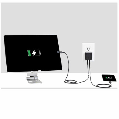 2 PORT USB WALL CHARGER HUB DUAL PORT USB-A POWER ADAPTER PLUG