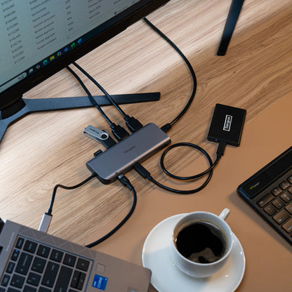 USB-C ALT MODE DUAL HDMI 4K MOB ILE DOCK W 140W EPR PASS-THRU