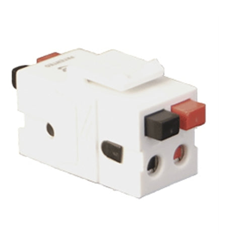 MODULE-SPEAKER-DUAL-FRONT/BACK BUTTON-WH