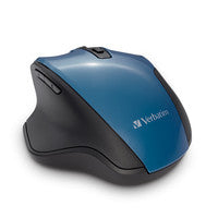 WIRELESS BLUE LED SILENT ERGO DARK TEAL MOUSE