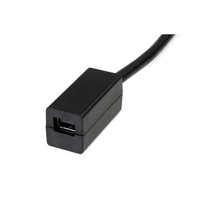 DISPLAYPORT TO MINI DISPLAYPORT CABLE ADAPTER DP TO MDP SHORT CORD (DP2MDPMF6IN)