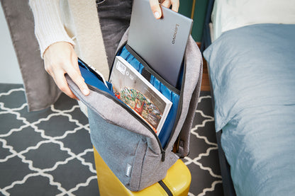 15.6IN LAPTOP BACKPACK B210 GREY-ROW