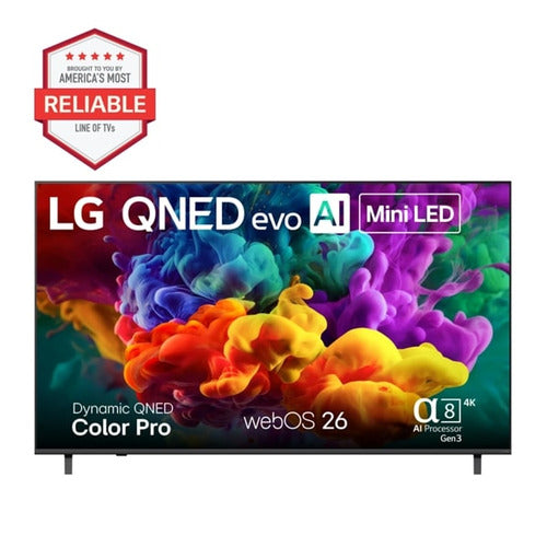 65IN QNED EVO DYNAMIC QNED COLOR PRO MINILED A8 AI PROCESSOR (65QNED84BUA)