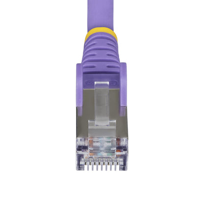 CAT6A ETHERNET CABLE - PURPLE 10GBE S/FTP LSZH 100W POE