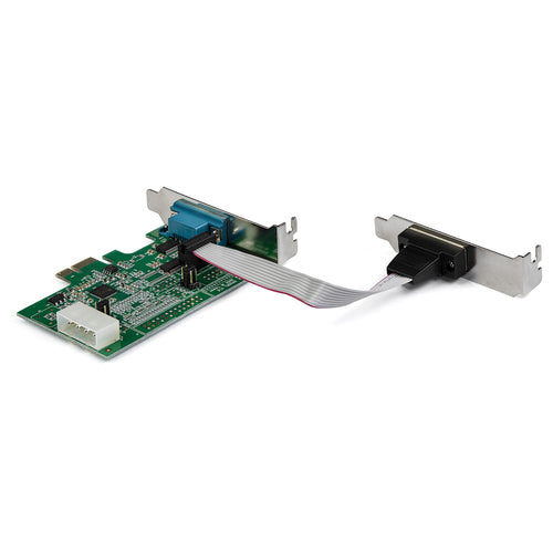 2 PORT PCI EXPRESS RS232 SERIAL ADAPTER CARD PCIE TO SERIAL DB9