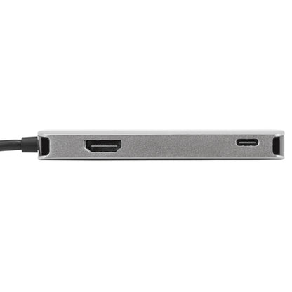 USB C MULTIPORT SINGLE VIDEO ADAPT  CARD READER W/ 100W PD PASS