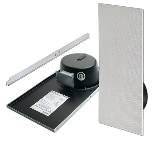 2 PACK 1X2 Drop Ceiling Speaker Off WH