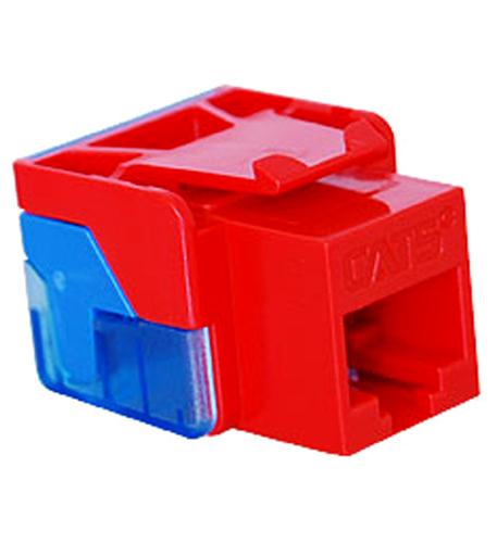 MODULE, CAT 5e, EZ, RED